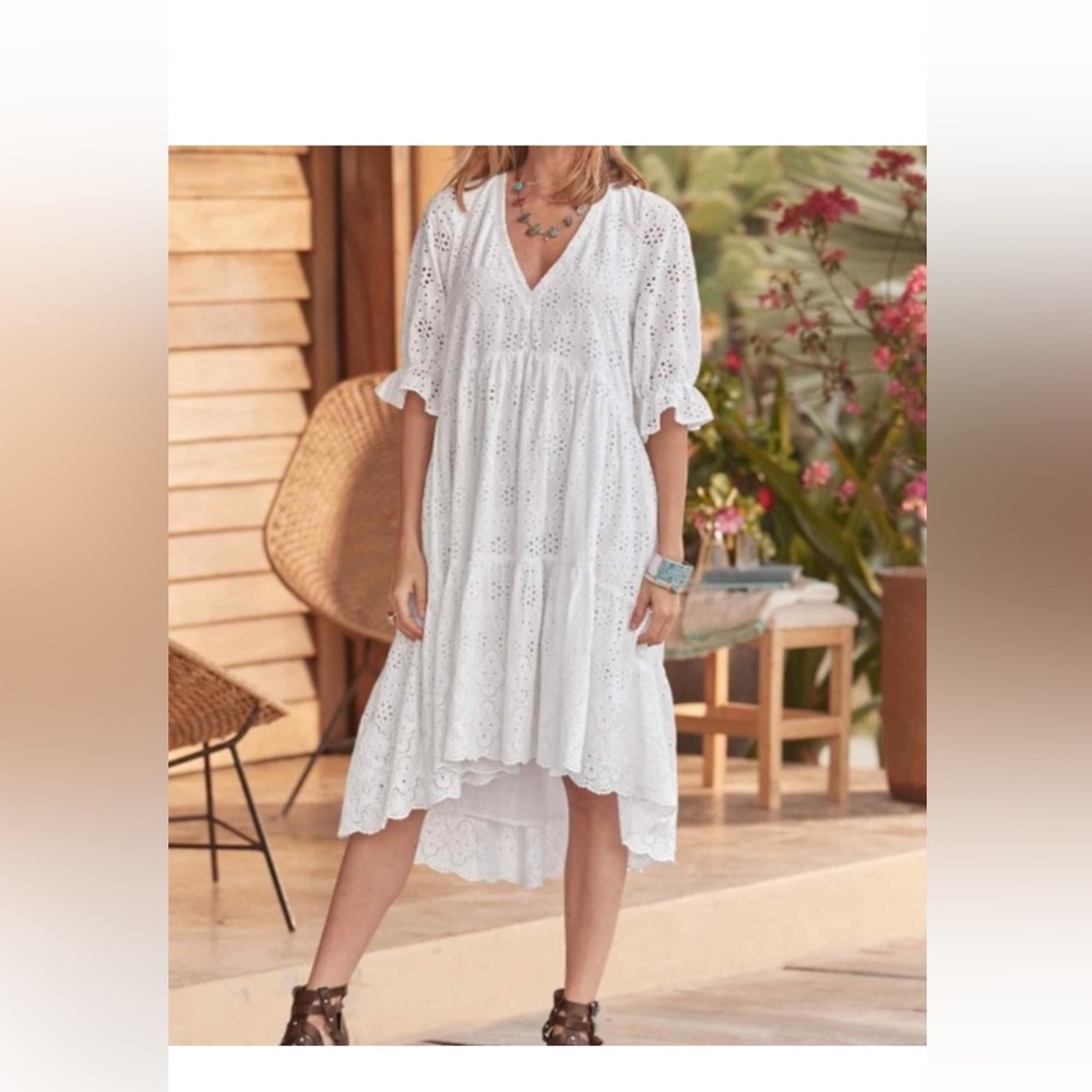 Sundance eyelet sundress